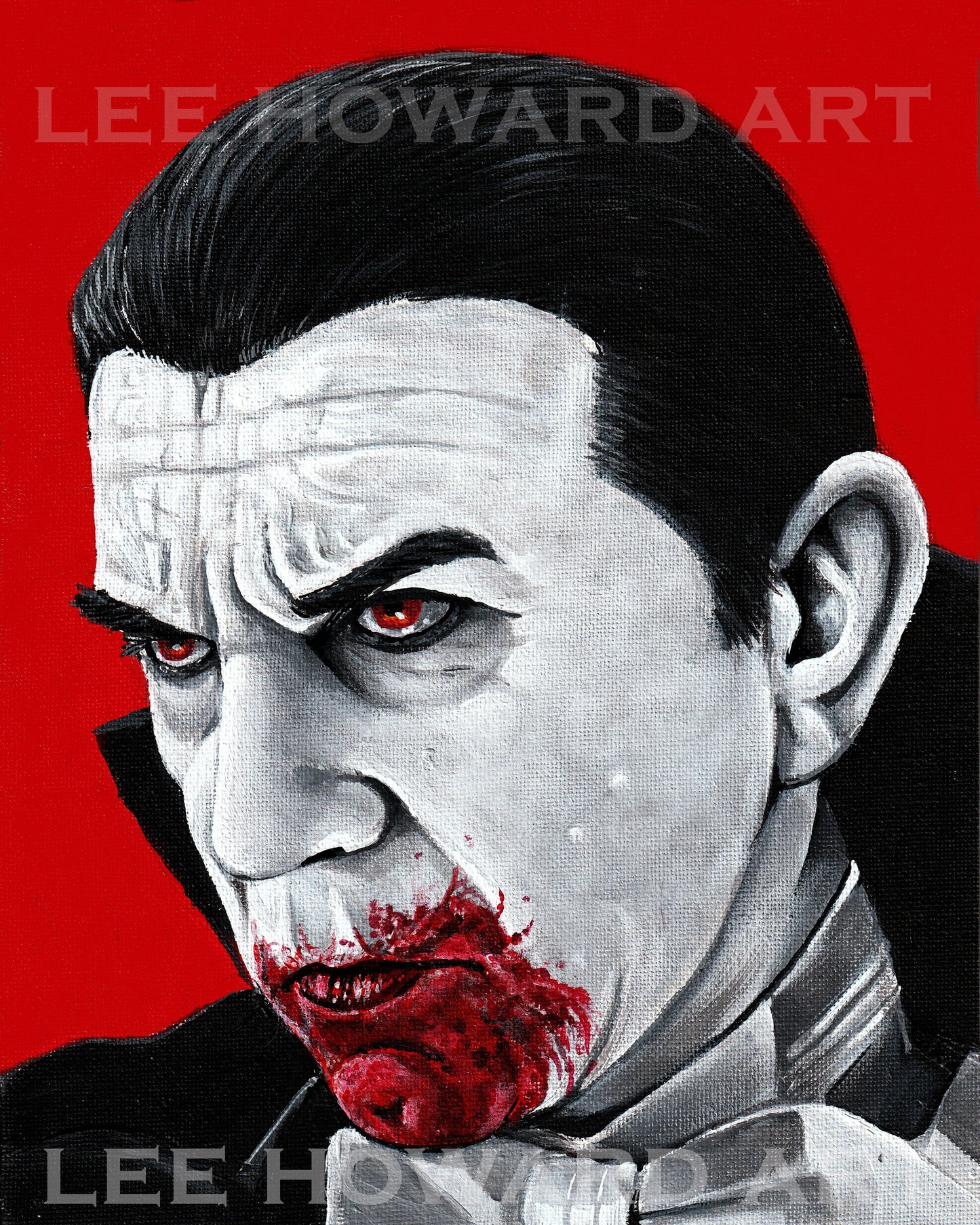 Lugosi's DRACULA - 8" x 10" Print/Reproduction - signed!