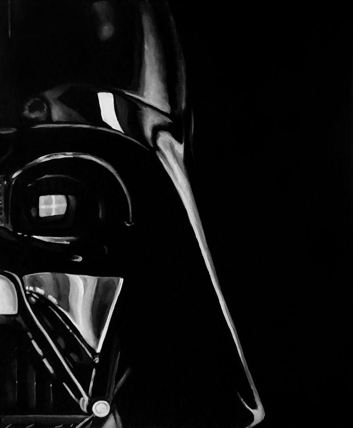 Darth Vader - Movie Icons Series - 10" x 12" Art Print Reproduction