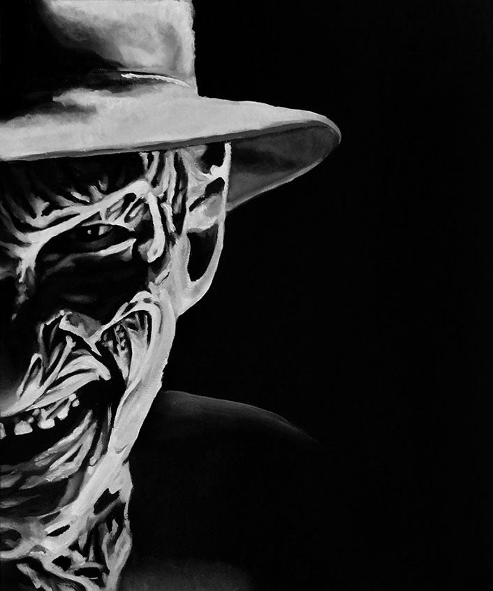 Freddy - Movie Icons Series - 10" x 12" Art Print Reproduction