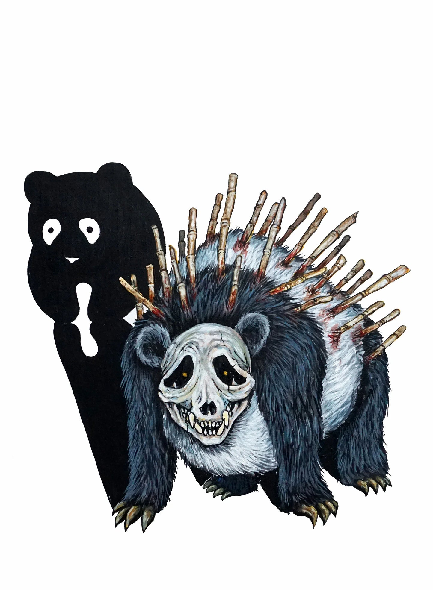 Fast Food Monsters - Panda Express - 11" x 15" Art Print - Signed!