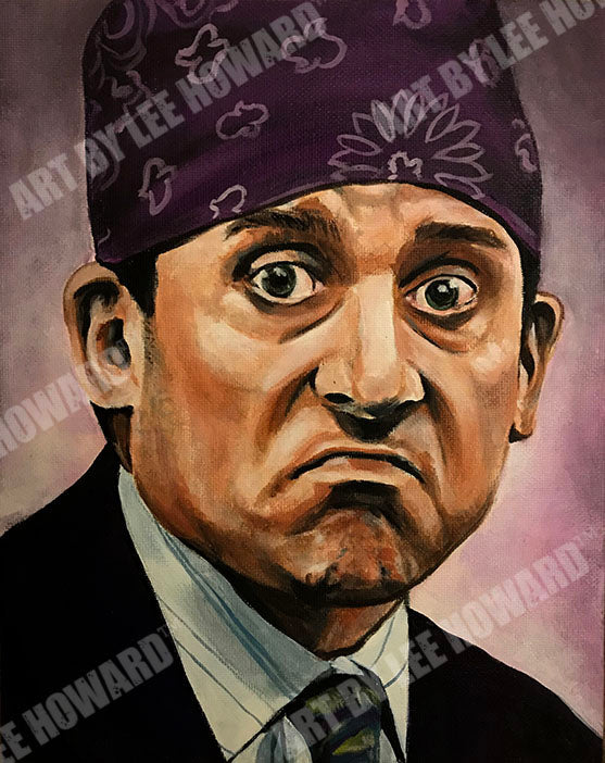 PRISON MIKE The Office 8"x10" Art Print/ Reproduction - Signed by Artist