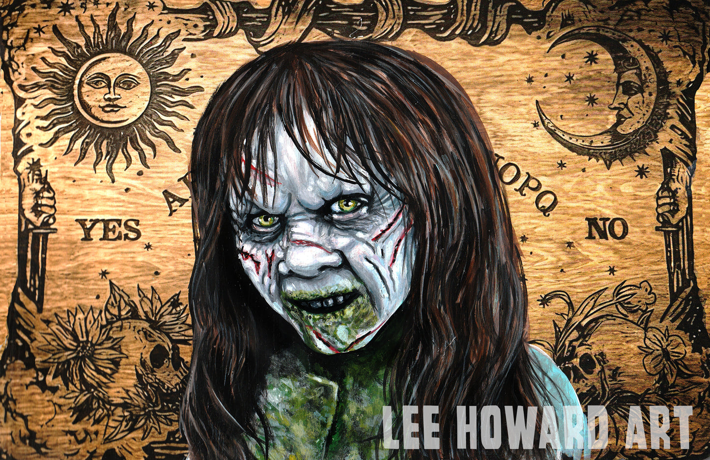 Regan - The Exorcist OUIJA #2 Art Print 11x17 - Signed By Artist