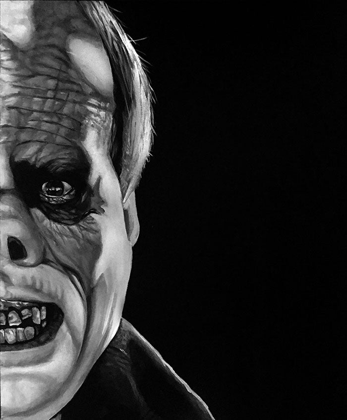 Phantom of the Opera- Original Acrylic Painting 20" x 24" - Universal Monsters