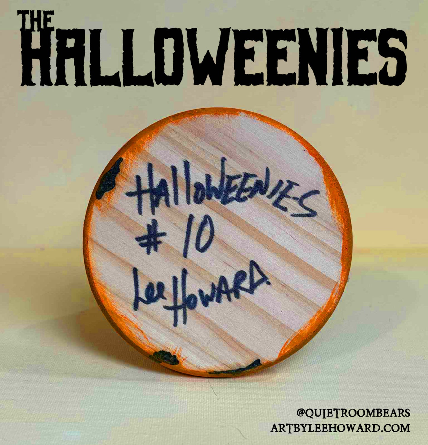 The Halloweenies - Pumpkin Boy #10 - Hand Painted 5" Custom Toy