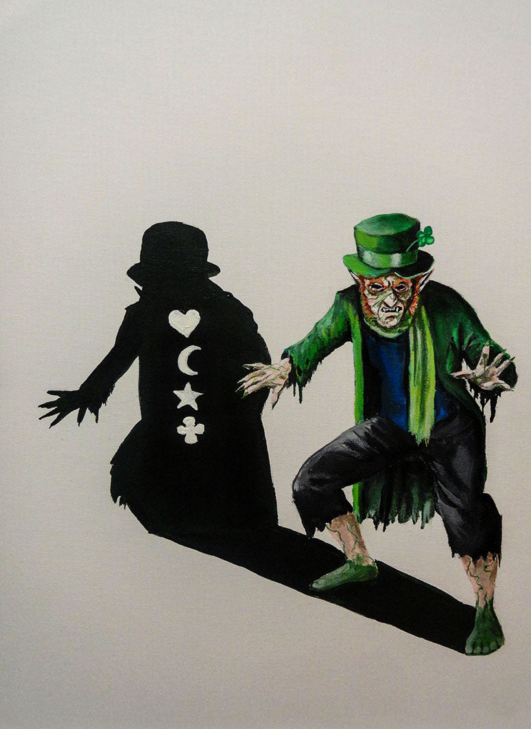 Lucky Charms Leprechaun - Art Print/Reproduction - 11" x 15" Breakfast Cereal Monsters