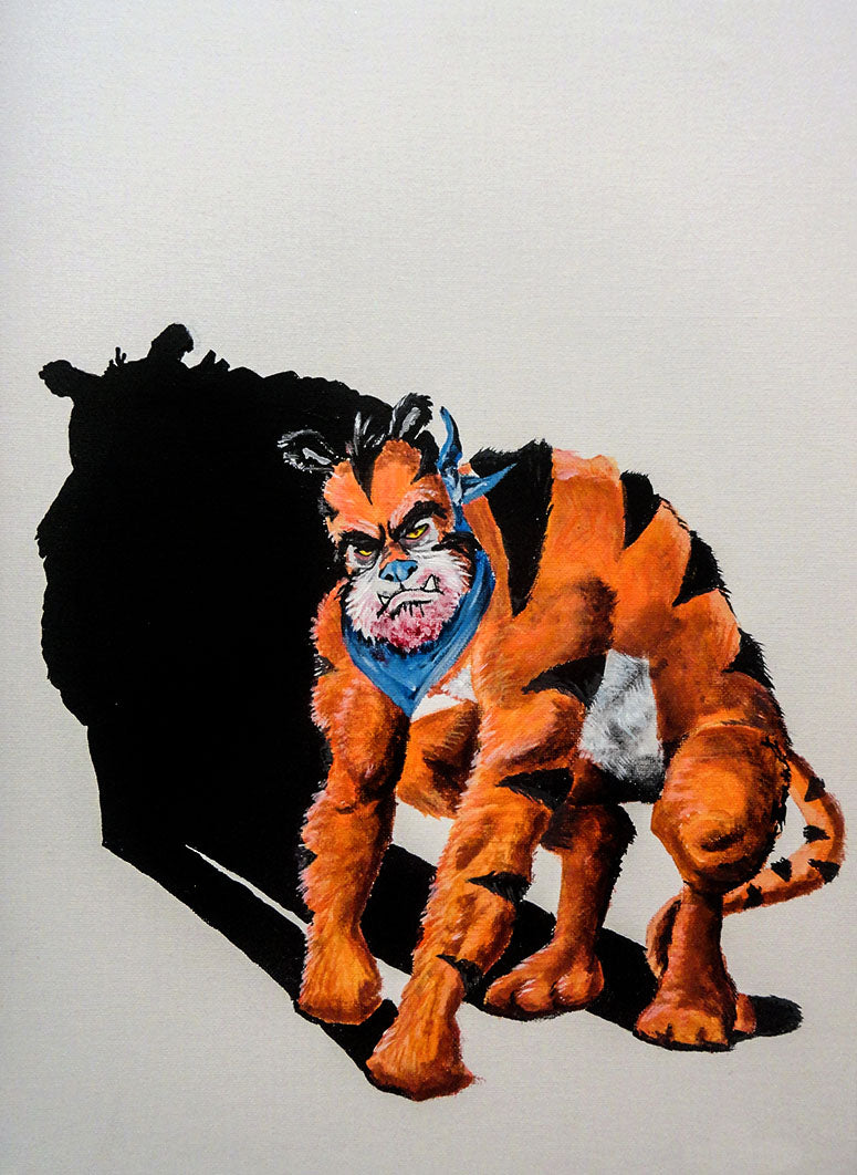 Tony the Tiger from Frosted Flakes - Art Print/Reproduction - 11" x 15" Breakfast Cereal Monsters