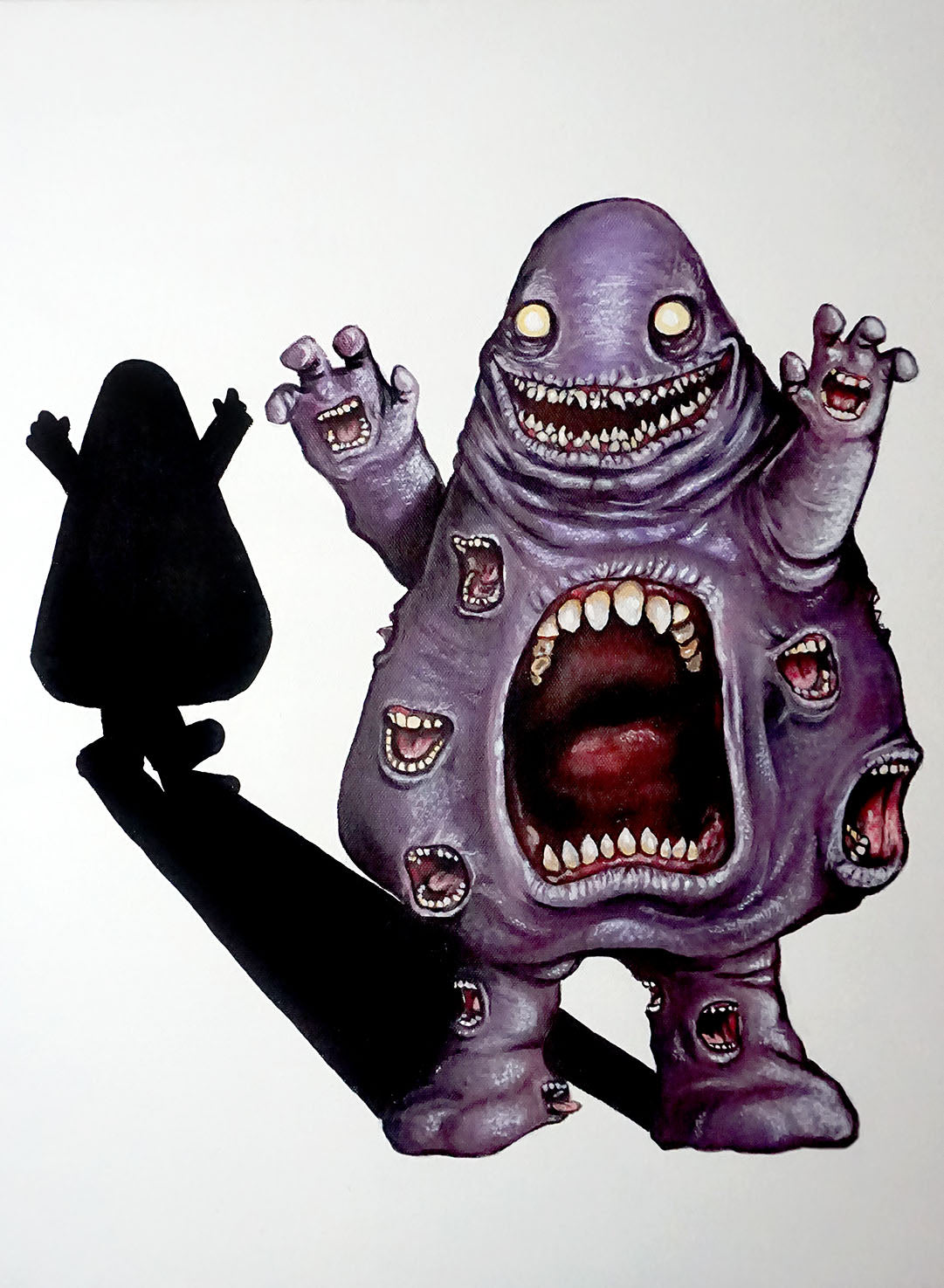 Fast Food Monsters - Grimace - 11" x 15" Art Print - Signed!