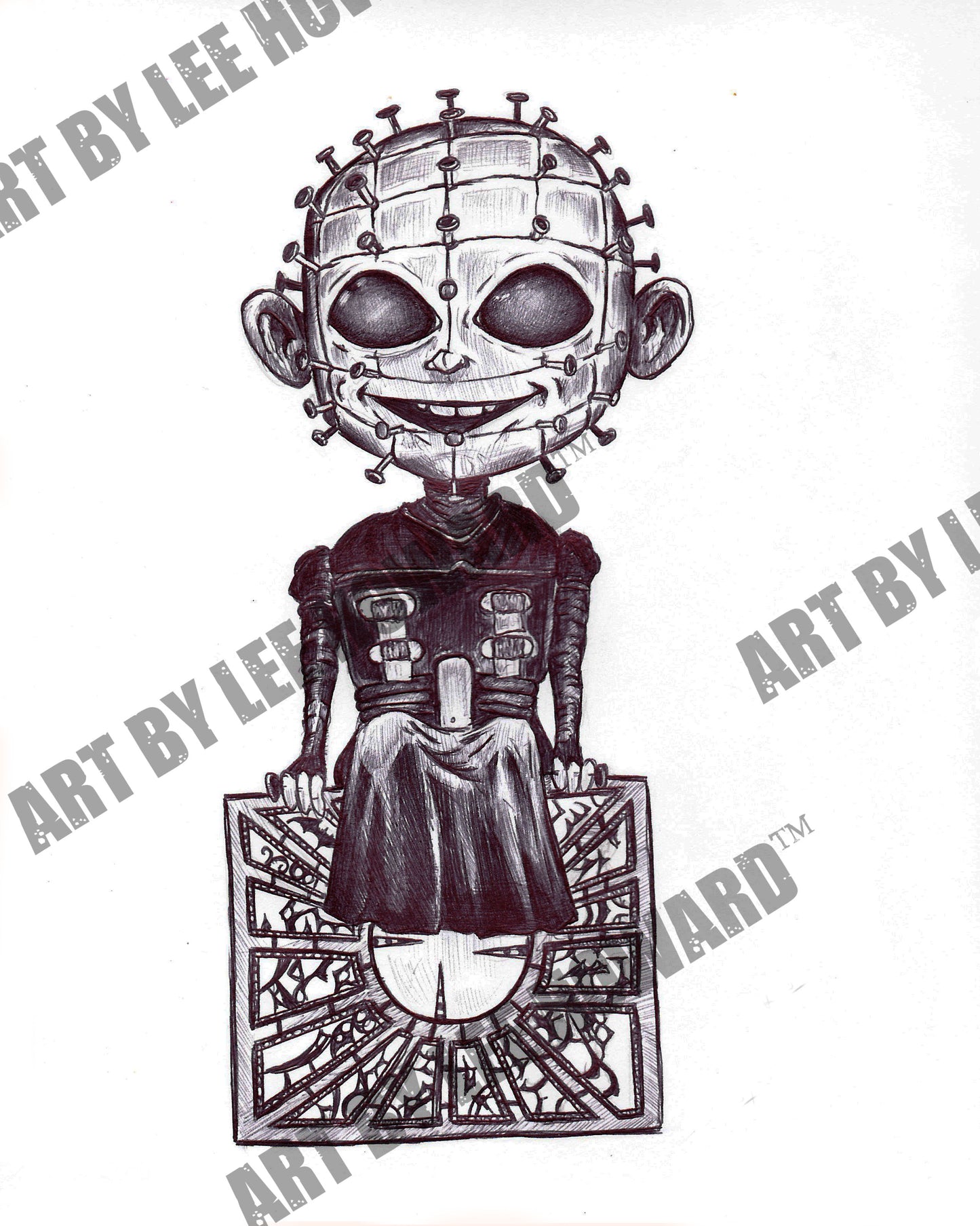 Lil' Pinhead 8x10 PRINT / Reproduction - signed by artist!