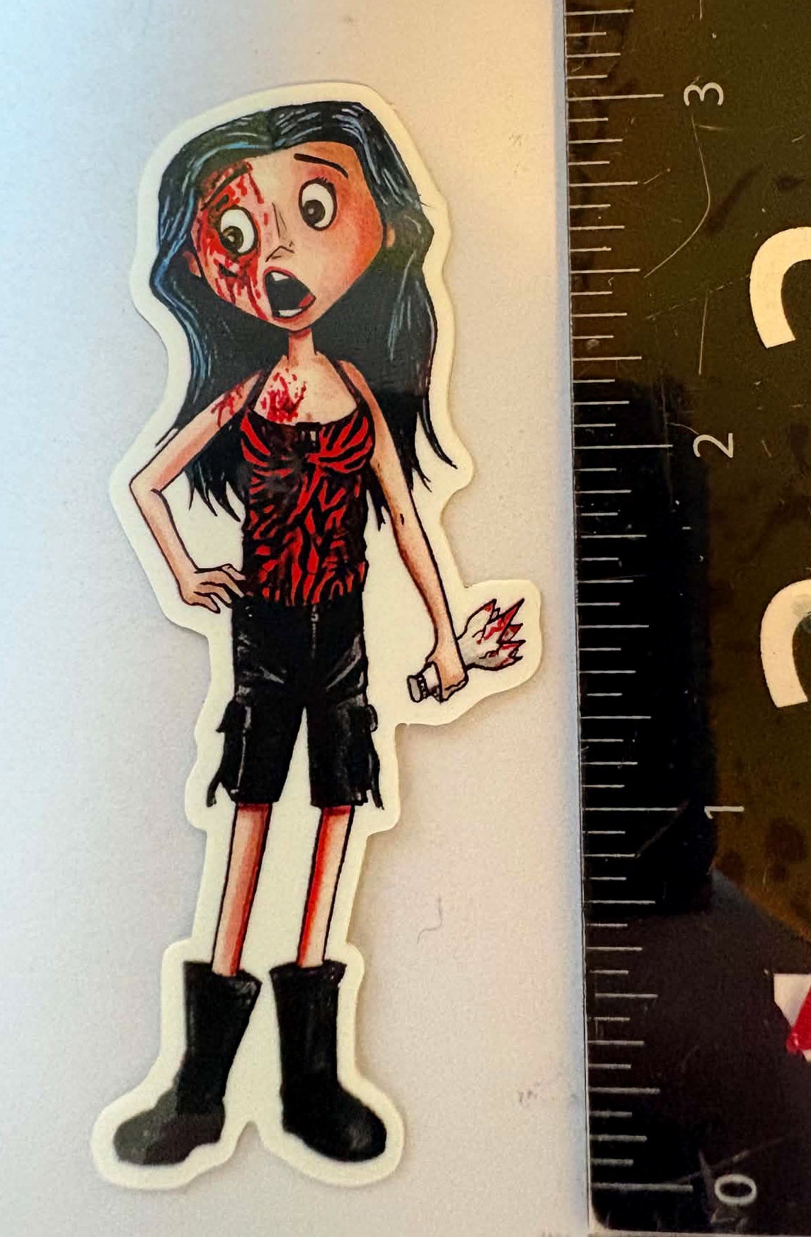 Obsession Nikki - Coraline Style 3" Vinyl Glossy Sticker!