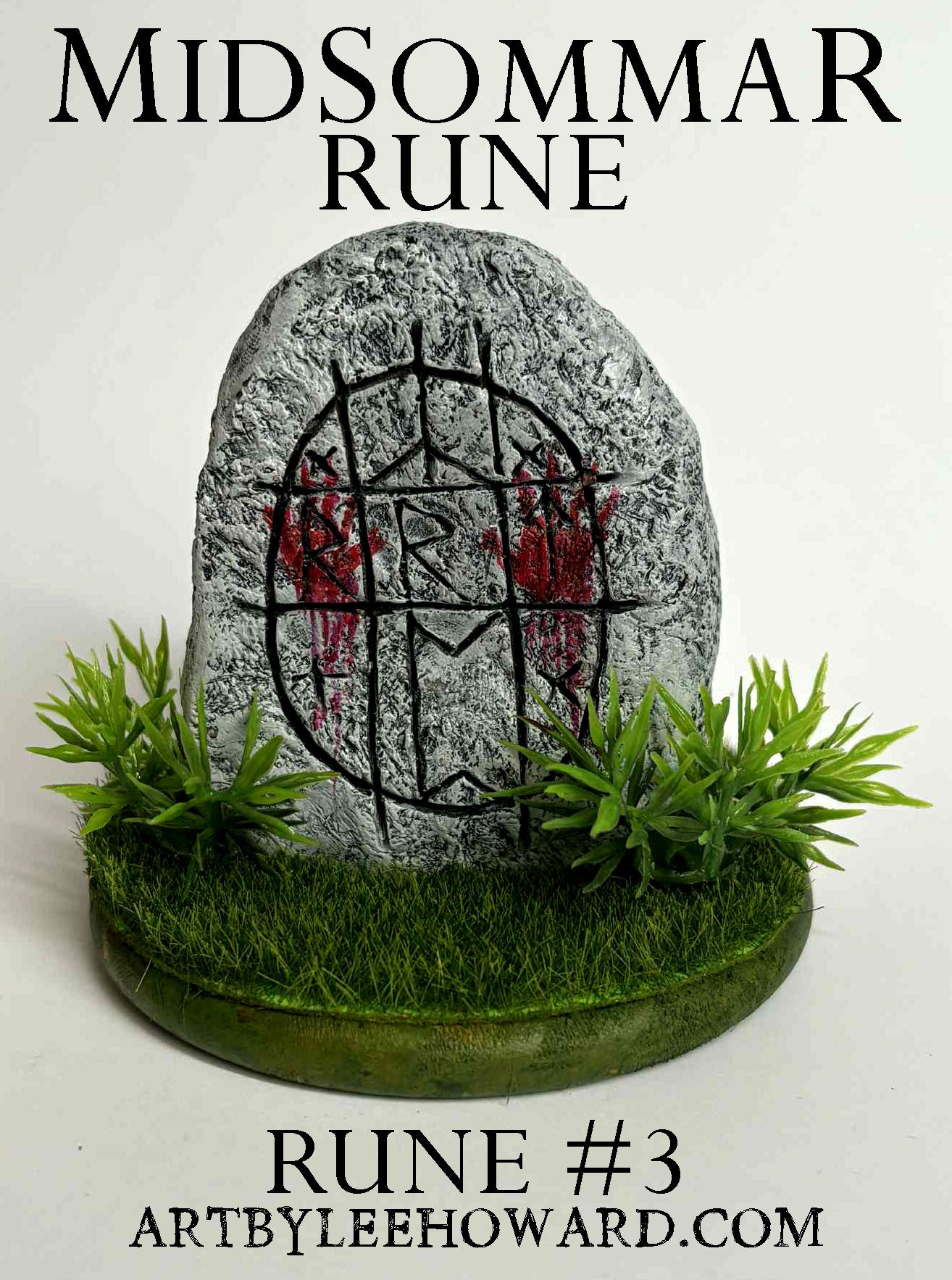 Midsommar Rune #3 - 4" Sculpture