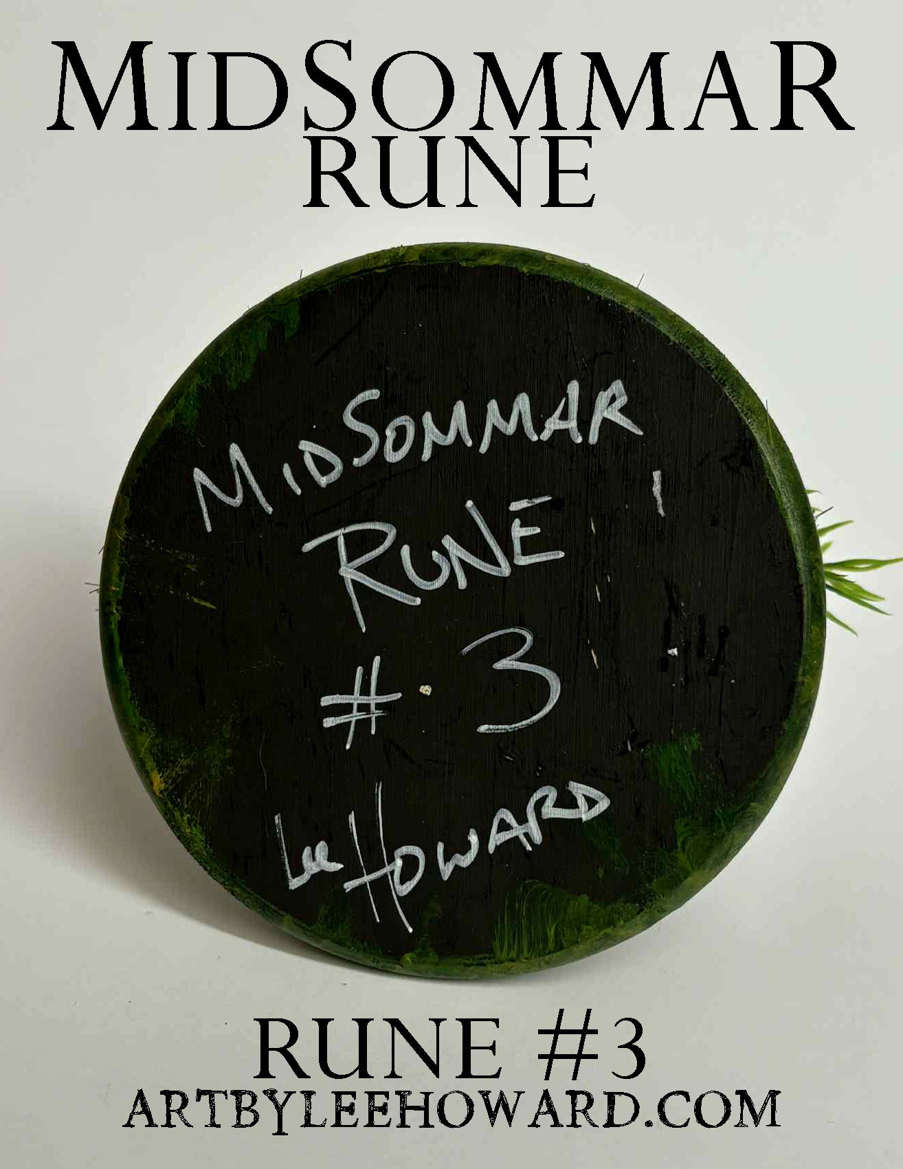 Midsommar Rune #3 - 4" Sculpture