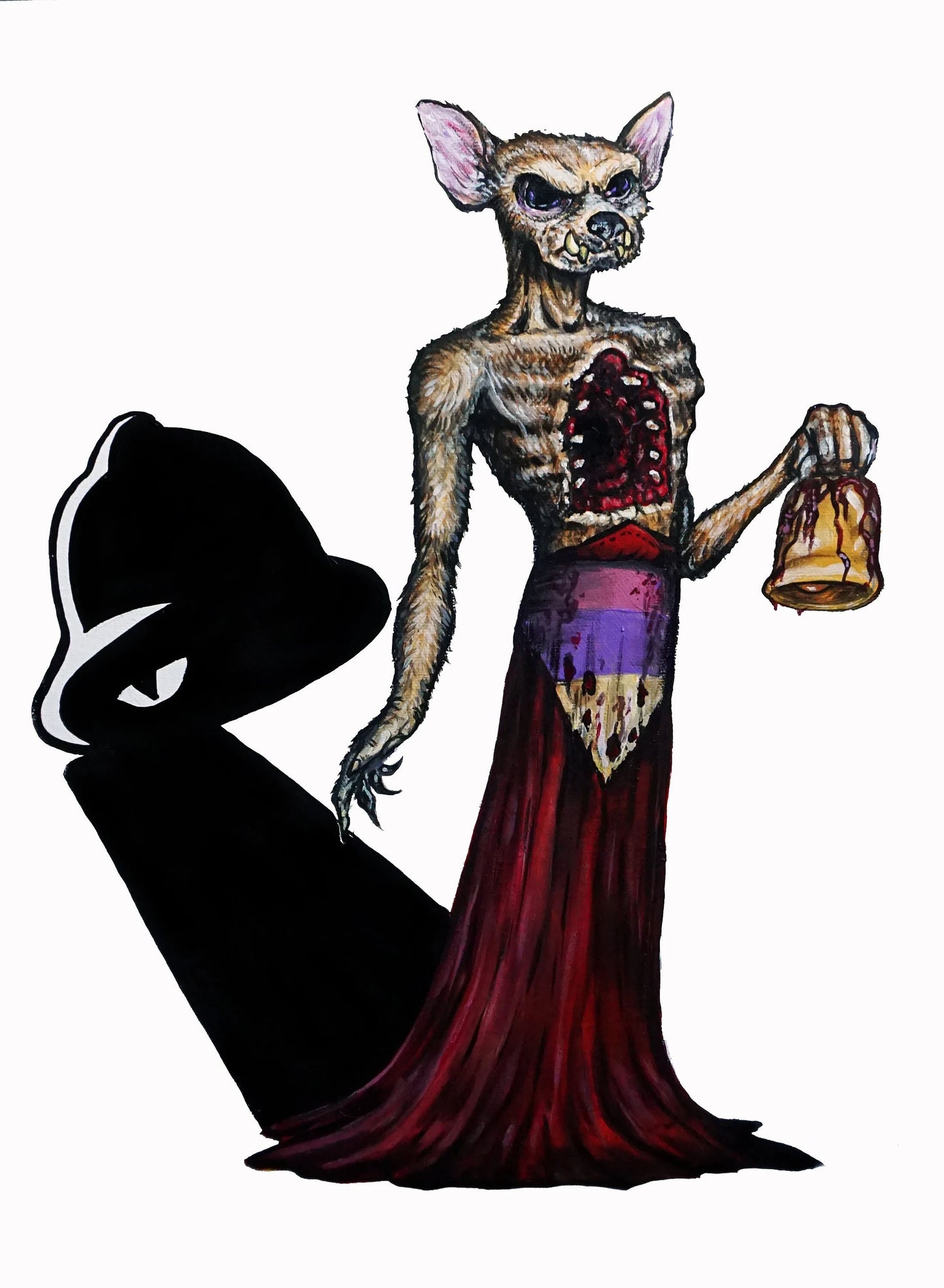 Fast Food Monsters - Taco Bell - 11" x 15" Art Print - Signed!