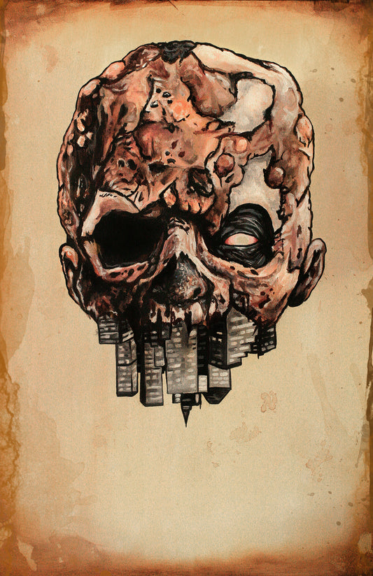 City of the Walking Dead (No Text Version) 11"x17" Art Print - Signed by Artist
