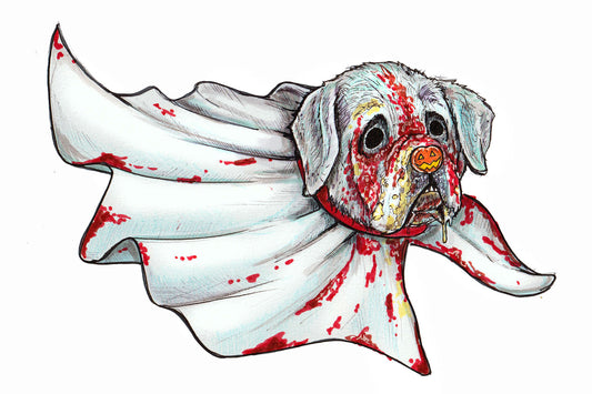 Cujo / Zero - Horror Mashup 8" x 10" Print/Reproduction
