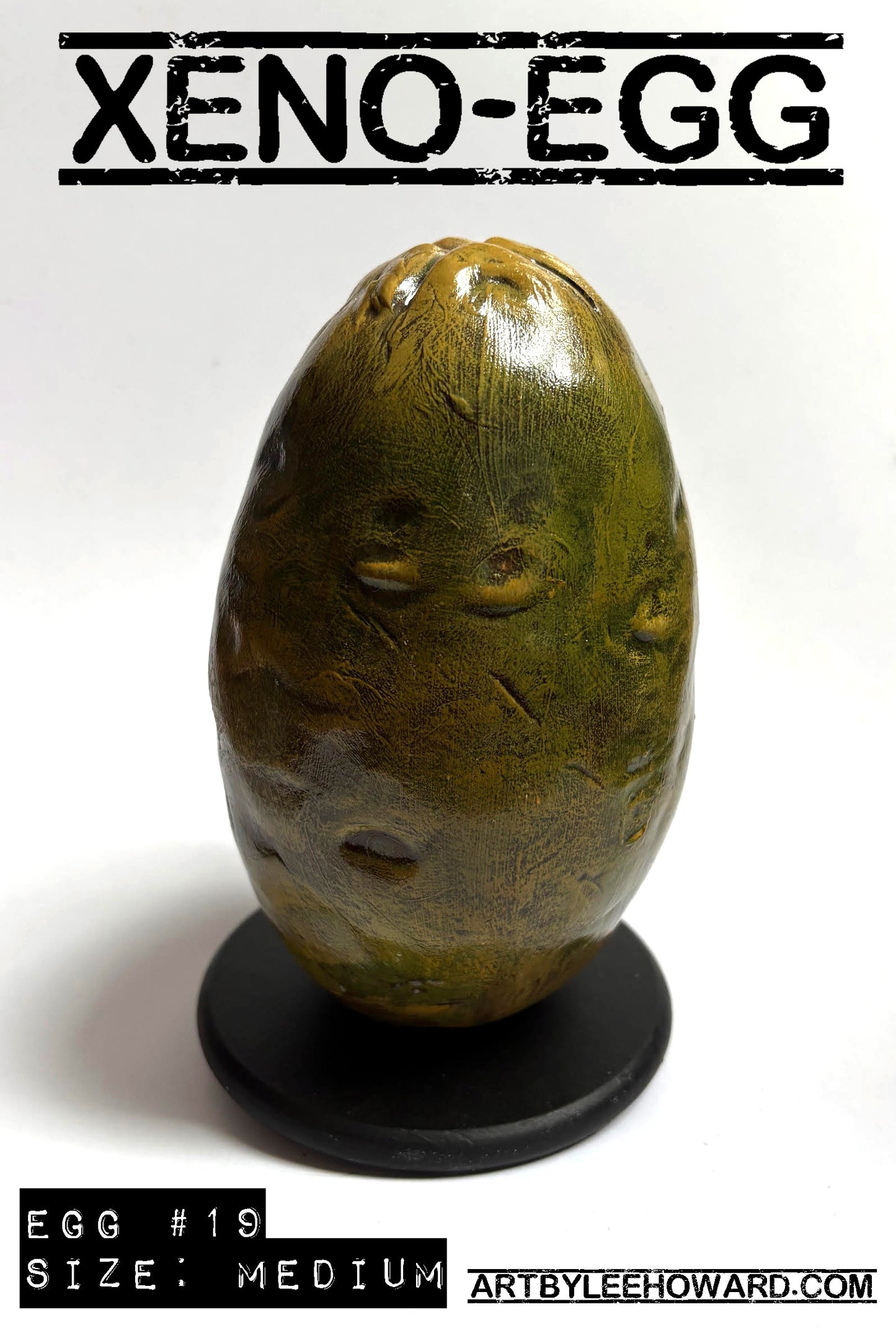 Xeno-Egg #19 - Medium Size Alien Egg Sculpture - Numbered and Signed!