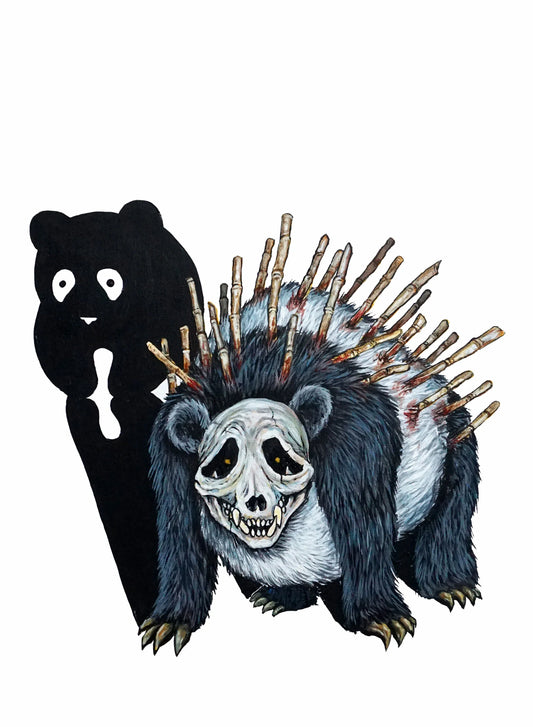 Fast Food Monsters - Panda Express - 11" x 15" Art Print - Signed!