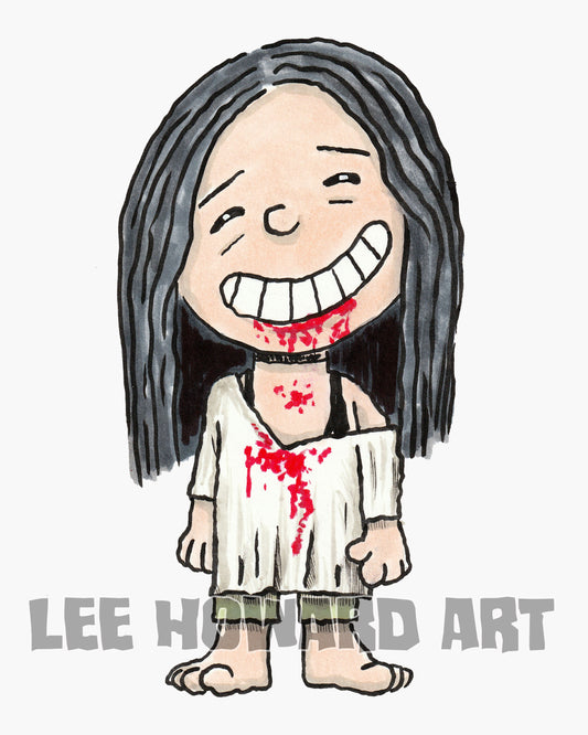 OBSESSION Nikki - Peanuts STYLE Art Print - 8x10 - Signed