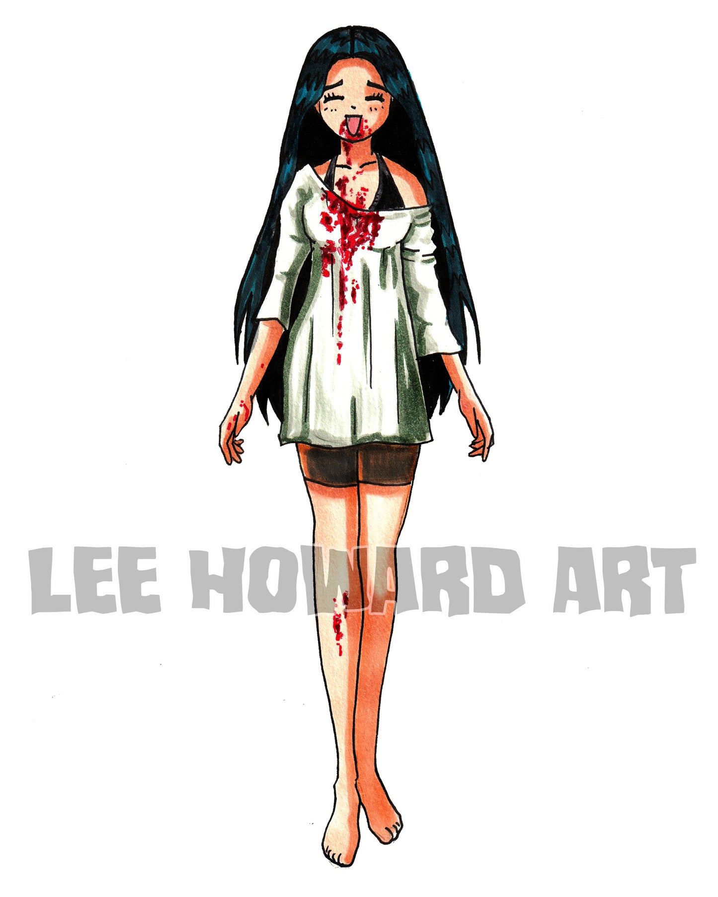 OBSESSION Nikki - Sailor Moon Art Print - 8x10 - Signed