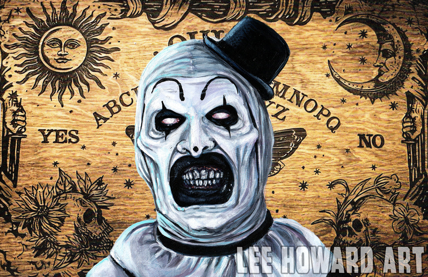 Art the Clown OUIJA Art Print 11x17 - Signed By Artist