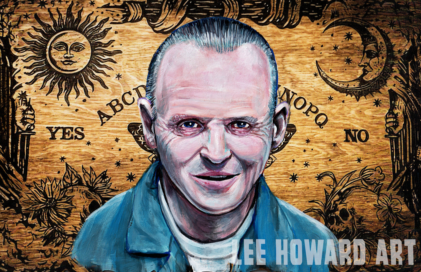 Hannibal Lecter OUIJA Art Print 11x17 - Signed By Artist
