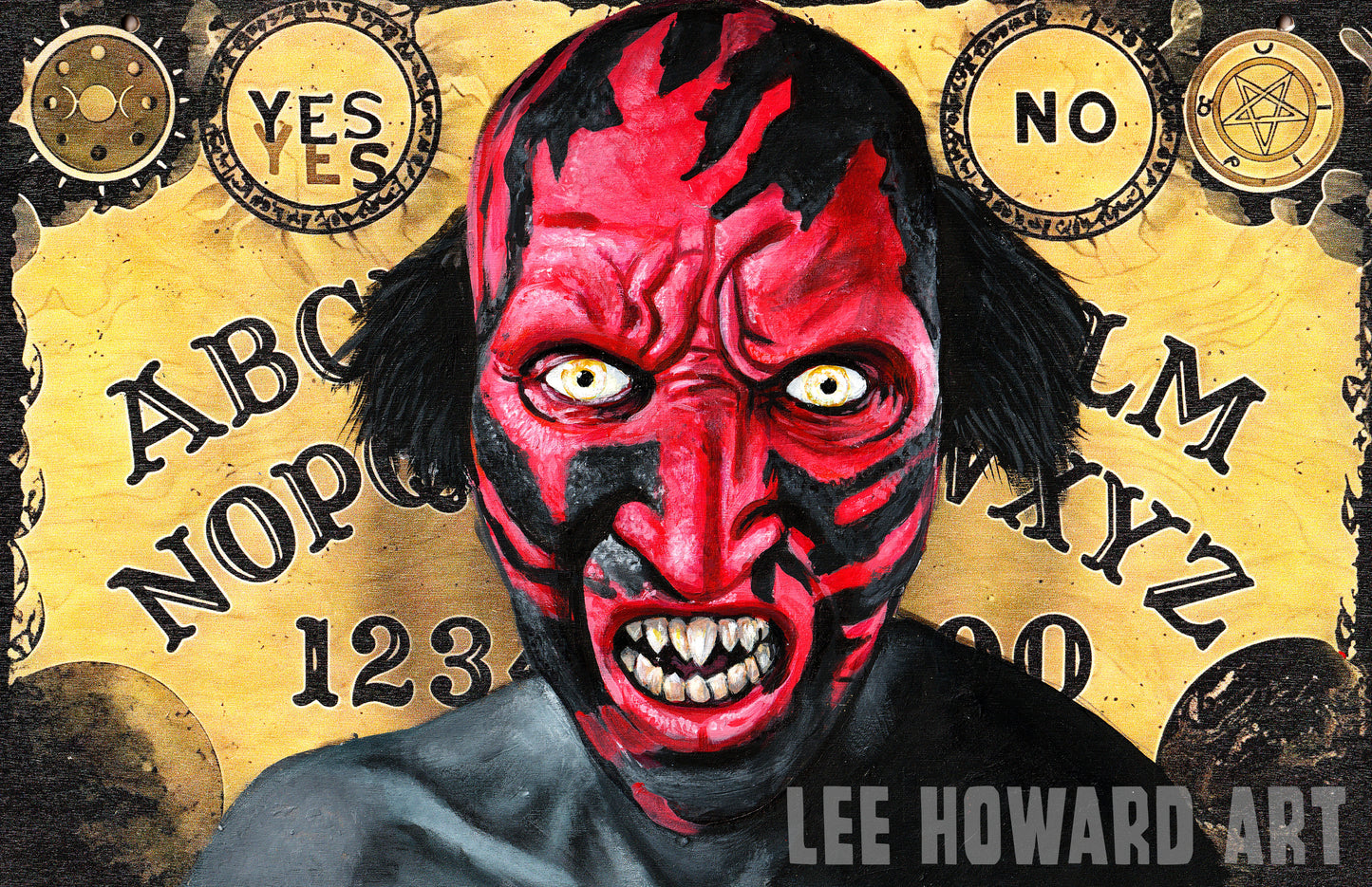 Insidious Demon OUIJA Art Print 11x17 - Signed By Artist