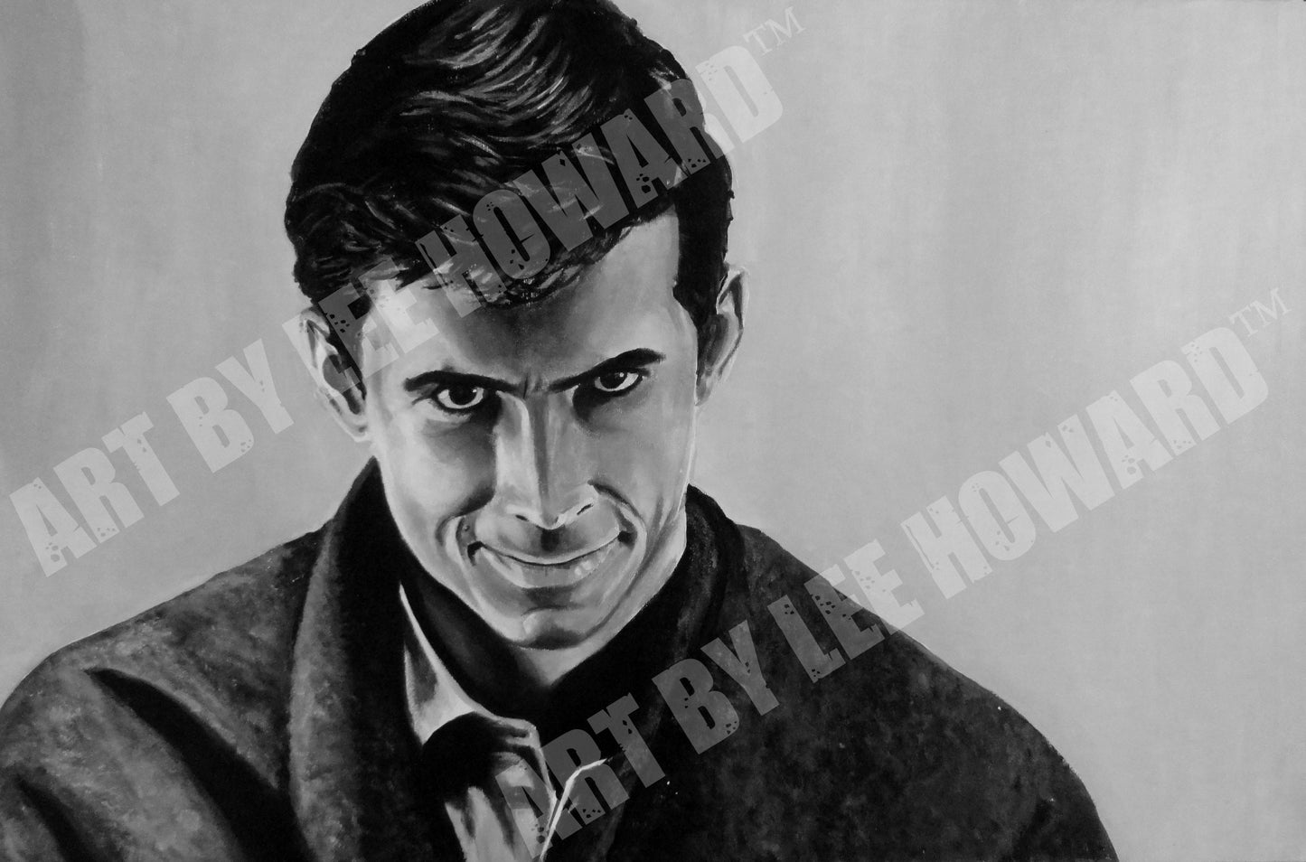 PSYCHO - Norman Bates (Anthony Perkins) - 11" x 17" Art Print - Signed by Artist