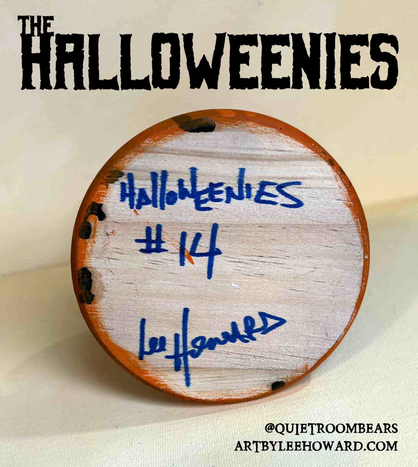 The Halloweenies - Pumpkin Boy #14 - Hand Painted 5" Custom Toy