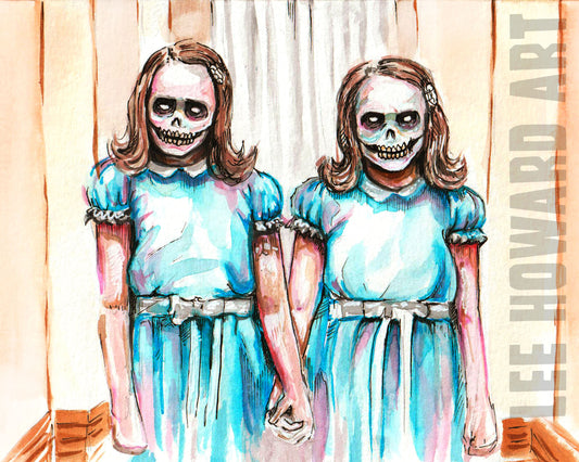 Shining Grady Twins 8"x10" Print / Reproduction - Signed!