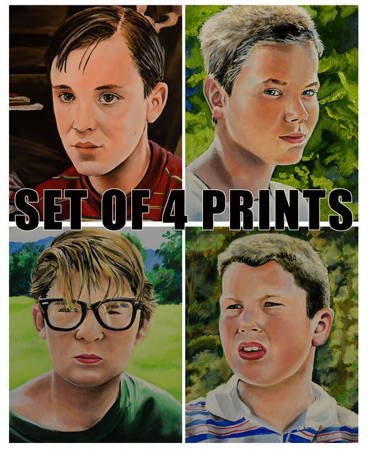 Stand By Me - Set of 4 - 8"x10" Art Prints / Reproduction - Signed