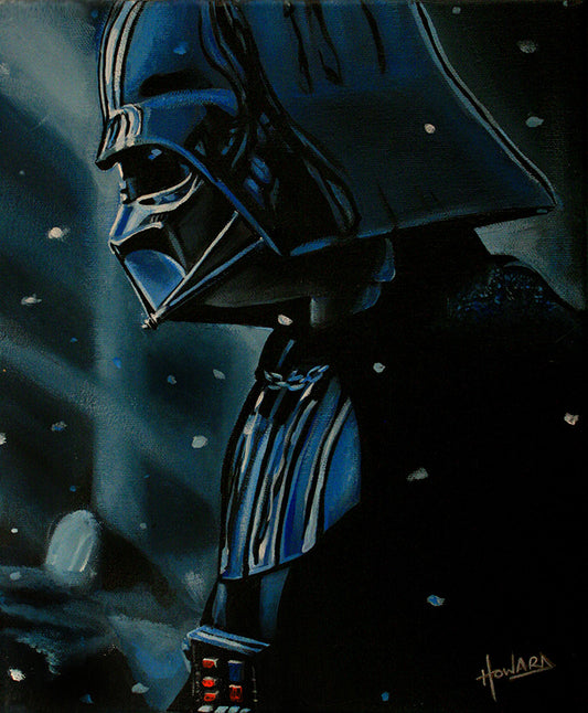 Darth Vader on Hoth - Star Wars 10"x12" Art Print/Reproduction - Signed By Artist