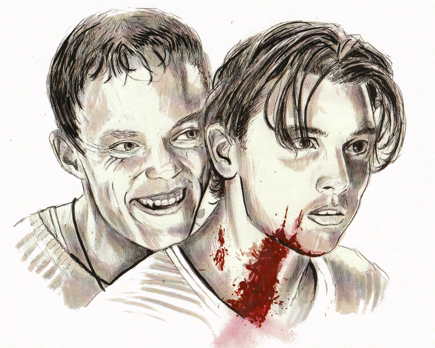 Billy & Stu - SCREAM - 8x10 Art Print - SIGNED!!