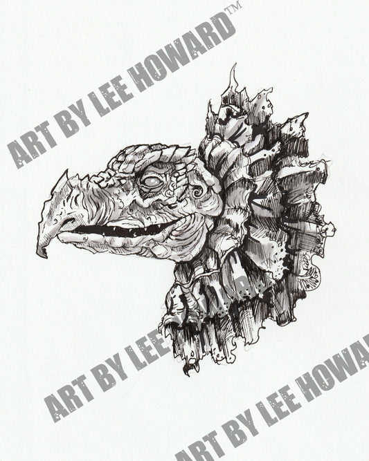 Dark Crystal - Skesis - 8x10 PRINT/Reproduction - Signed by Artist