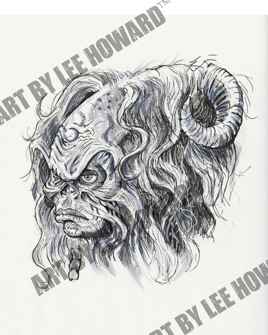 Dark Crystal - Aughra - 8x10 PRINT/Reproduction - Signed by Artist
