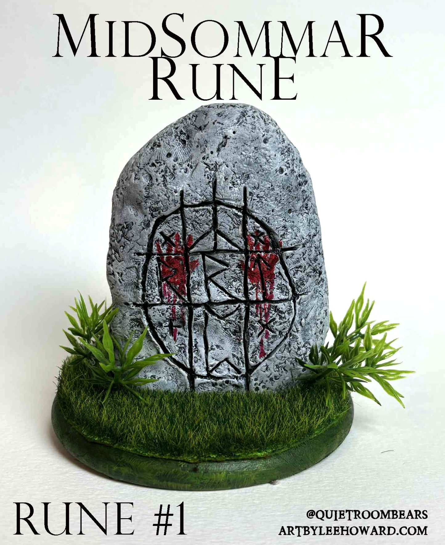Midsommar Rune #1 - 4" Sculpture